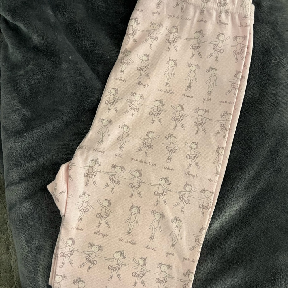 Gymboree Pink Pajama Pants with Character Design